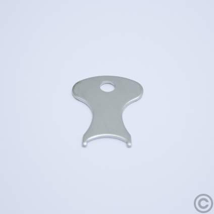 Båtbeslag/Låsnyckel Mässing Förnickad Locking Key Brass Nickelplated 20020 M20.jpg