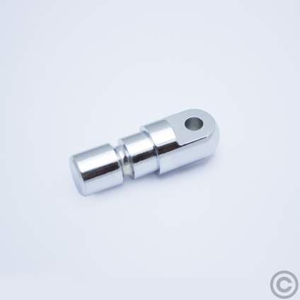 Båtbeslag/Rörfäste Mässing Krom End Plug Brass Chrome 22mm 206-22 M30.jpg