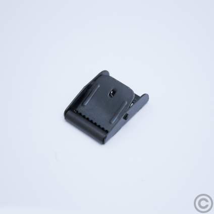 Beslag/Spänne, Kamlås & Åtstramare/Spänne Åtstramare Svart Kromaterad Buckle Black Chrome 25mm 3061-25 J16.jpg