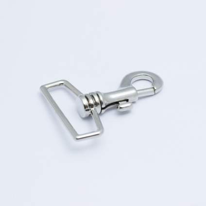 Hakar/Pistolhake/Pistolhake Svirvel Zink Förnicklad Bolt Snap Hook Zinc Nickelplated Swivel 50mm 1517-50 Z20.jpg