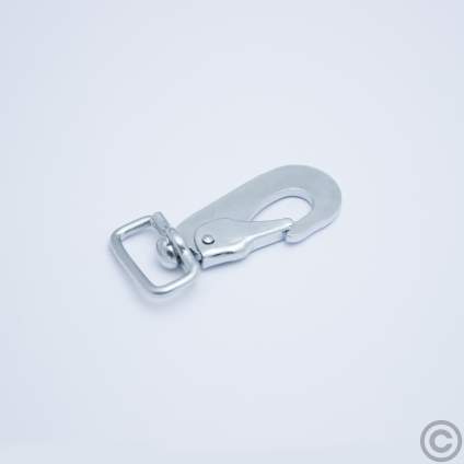 Hakar/Platthake & Trådhake/Karbinhake Järn Galvaniserad Modell 5 Snap Hook Galvanized 1521-5 K J10.jpg